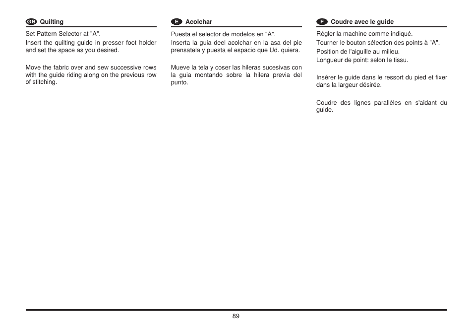 Euro-Pro 6130A LCD User Manual | Page 96 / 108