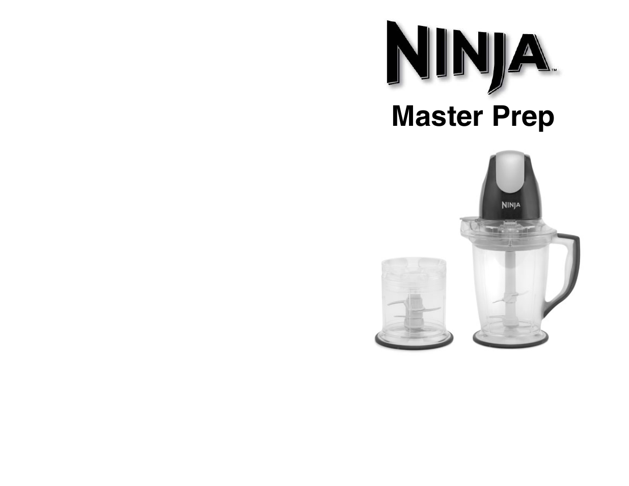 Euro-Pro NINJA QB900W 30 User Manual | 4 pages