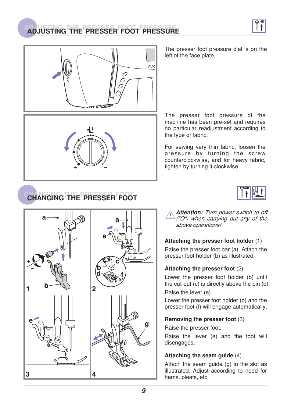 Euro-Pro 9110 User Manual | Page 14 / 79