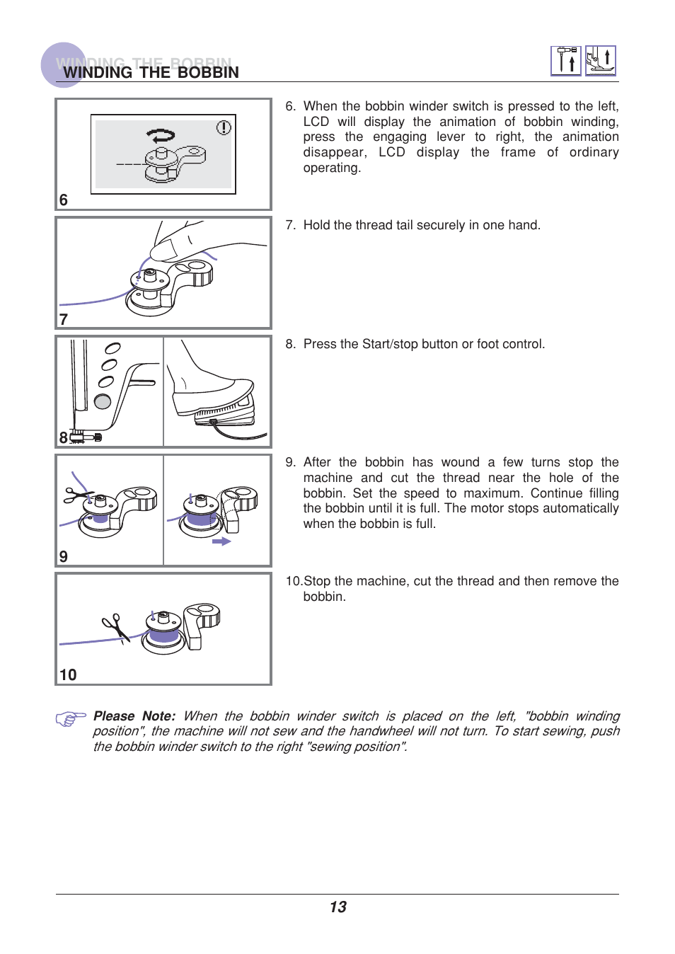 Euro-Pro 9110 User Manual | Page 18 / 79