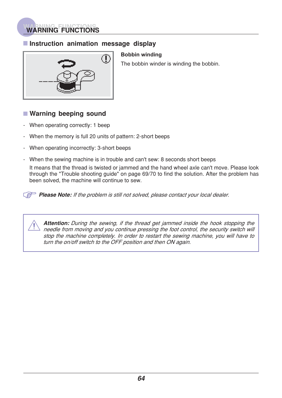 Euro-Pro 9110 User Manual | Page 69 / 79