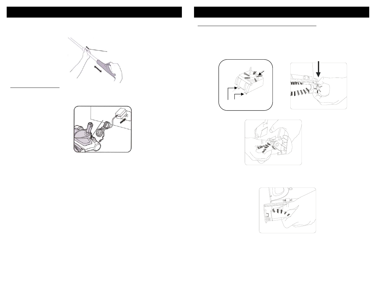 Operating instructions | Euro-Pro V2022 User Manual | Page 6 / 8