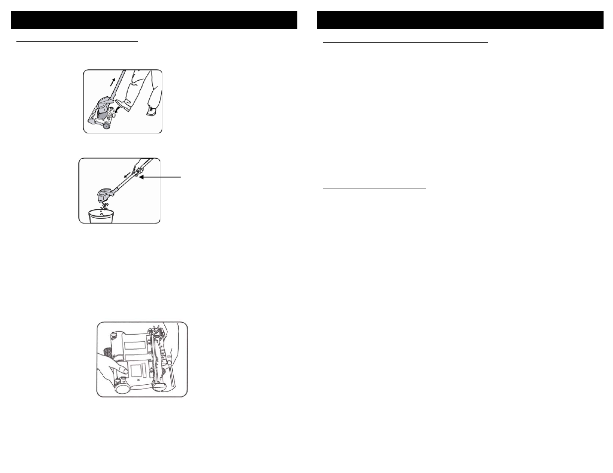 Operating instructions | Euro-Pro V2022 User Manual | Page 7 / 8