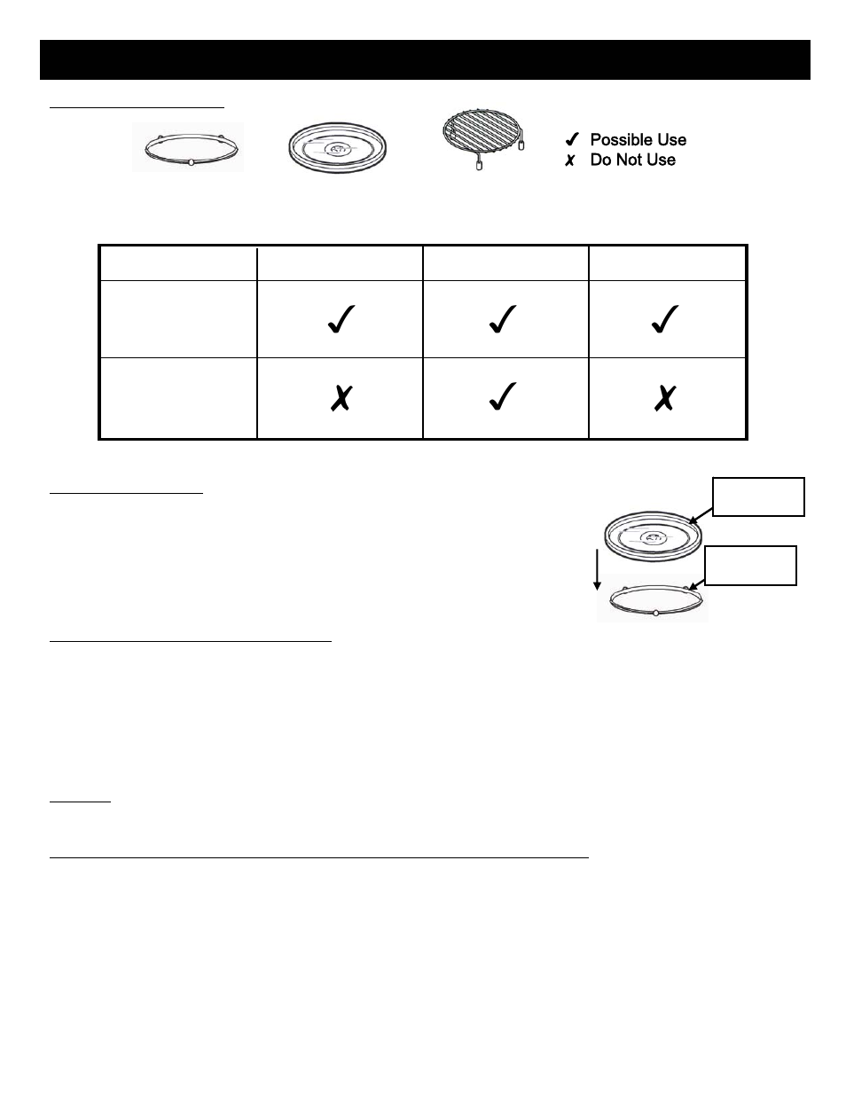 Getting to know your microwave oven | Euro-Pro BRAVETTI K5309H User Manual | Page 7 / 18