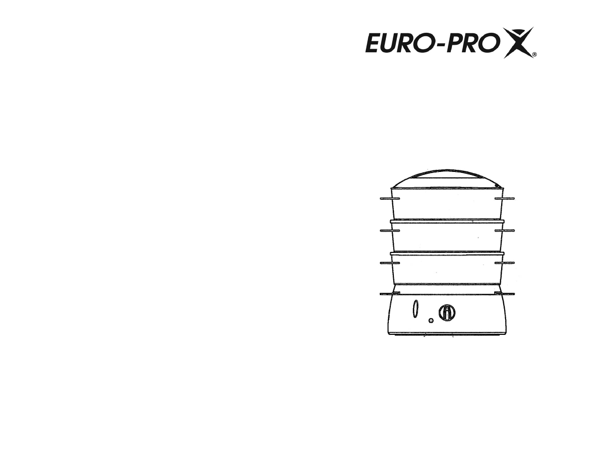 Euro-Pro THREE-TIER KS315 User Manual | 6 pages