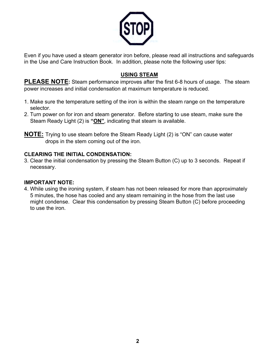 Euro-Pro EP8015 User Manual | Page 3 / 12