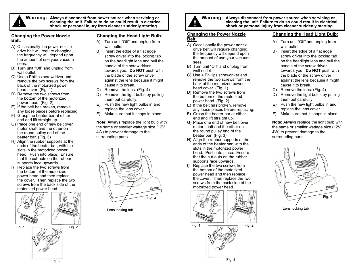 Euro-Pro SHARK TRAILBLAZER EP825 User Manual | Page 2 / 2