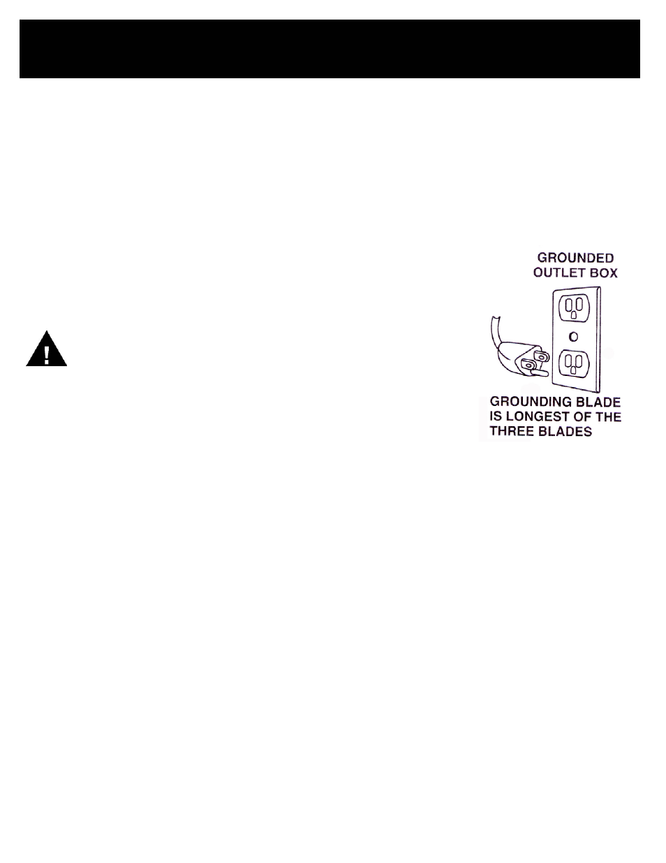 Grounding instructions, Warning | Euro-Pro K5345 User Manual | Page 4 / 15