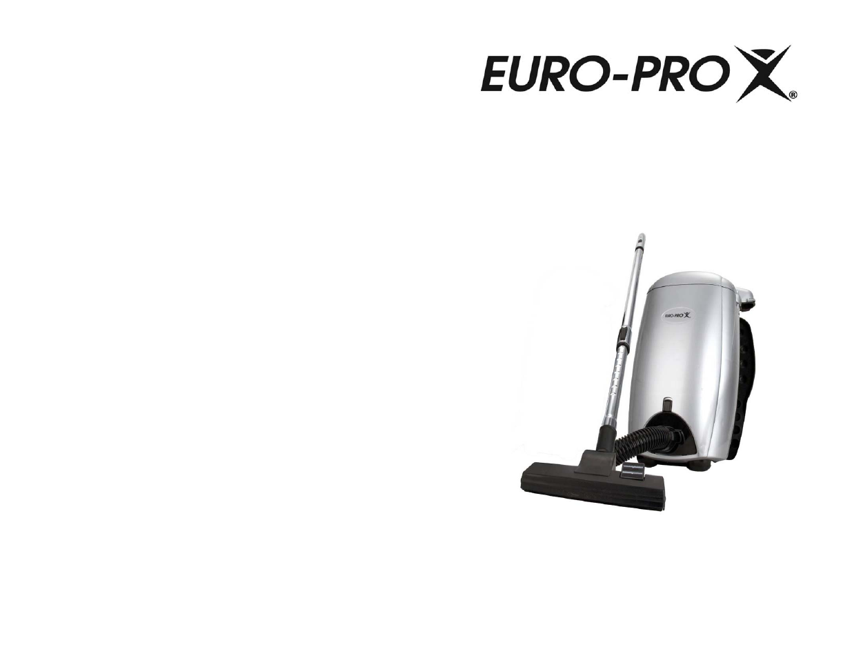 Euro-Pro BPV325H User Manual | 8 pages