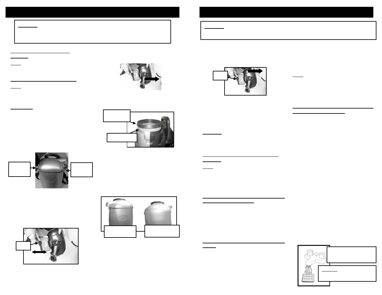 Operating instructions | Euro-Pro BPV325H User Manual | Page 6 / 8