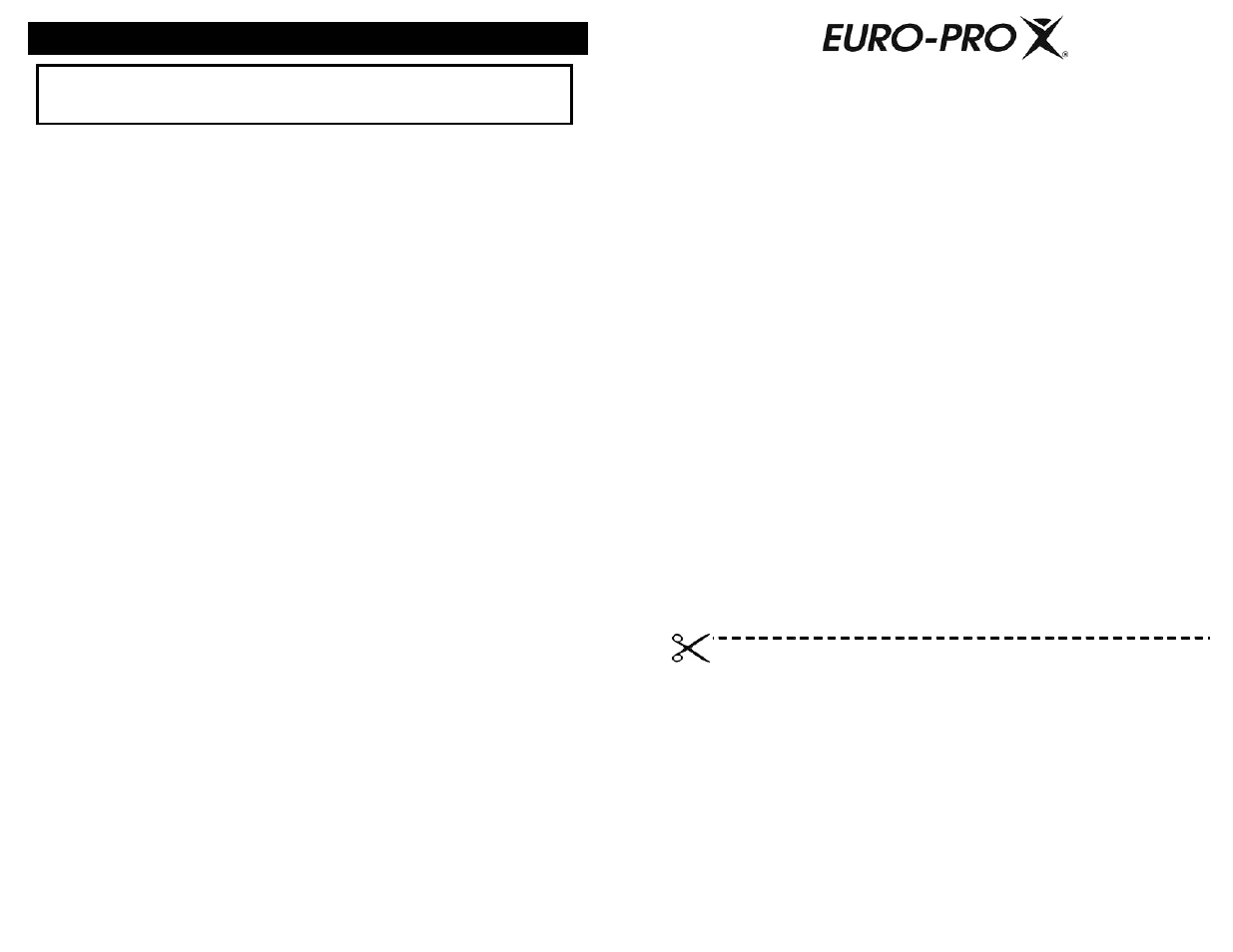 Slide number 8, Care & cleaning, One (1) year limited warranty | Euro-Pro TO280 User Manual | Page 8 / 8