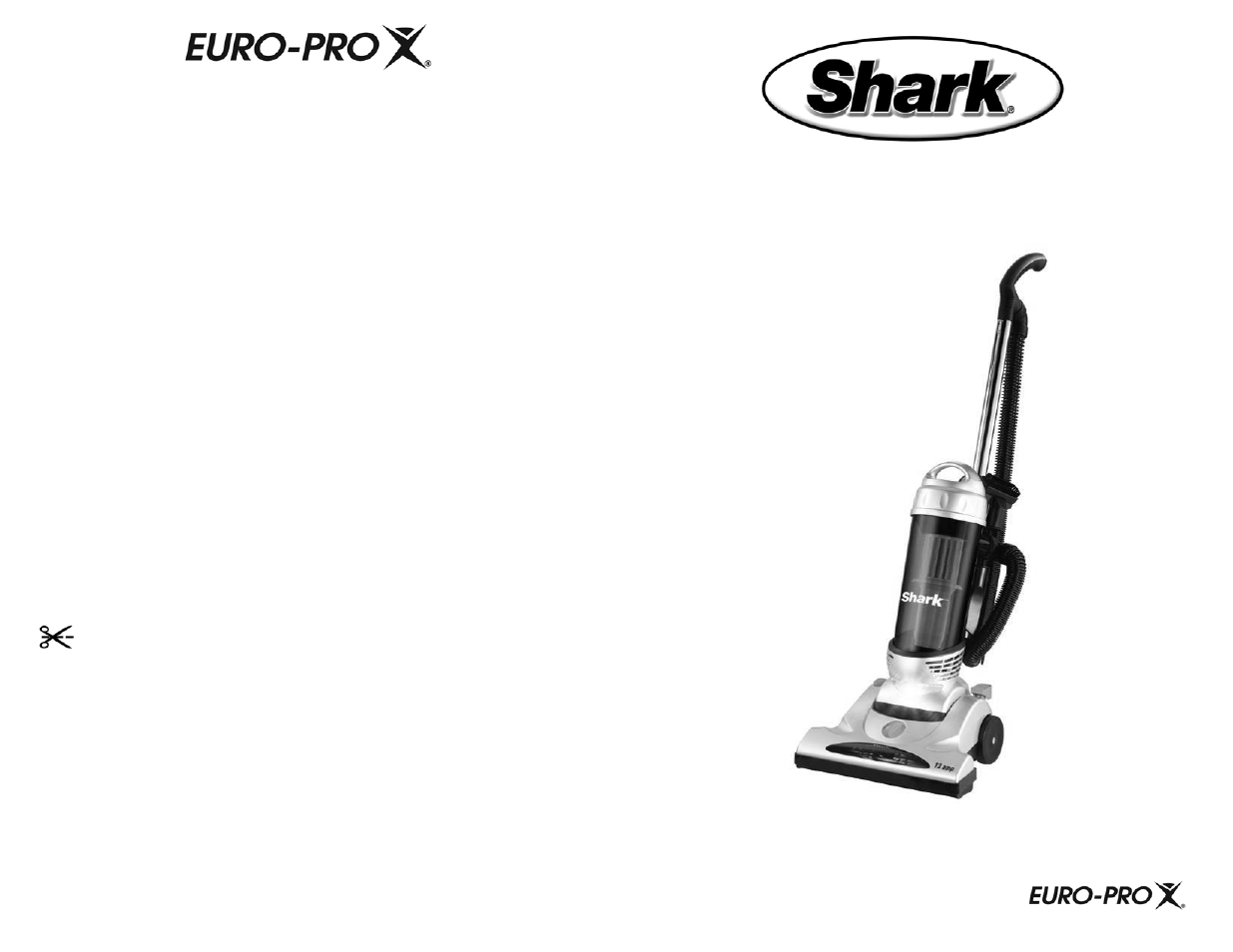 Euro-Pro SHARK V1310PT User Manual | 20 pages