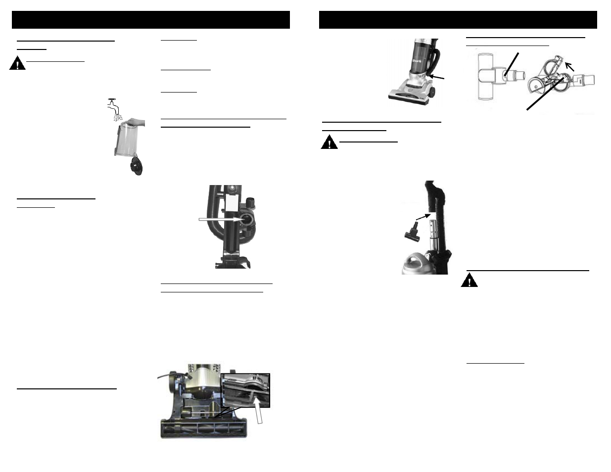 Instrucciones de uso | Euro-Pro SHARK V1310PT User Manual | Page 19 / 20