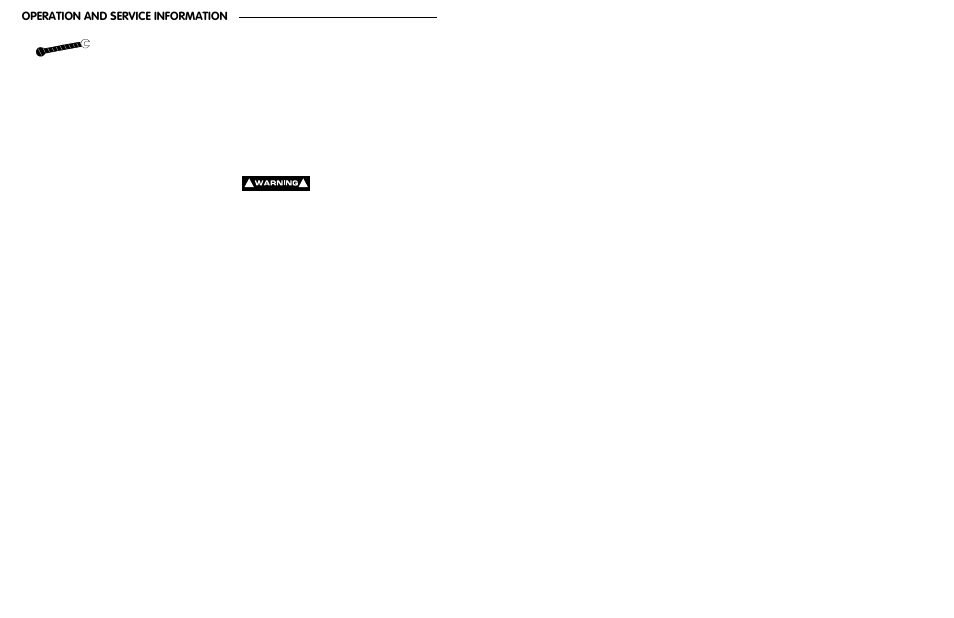 Operation and service information | E-Z-GO ST 480 User Manual | Page 32 / 66