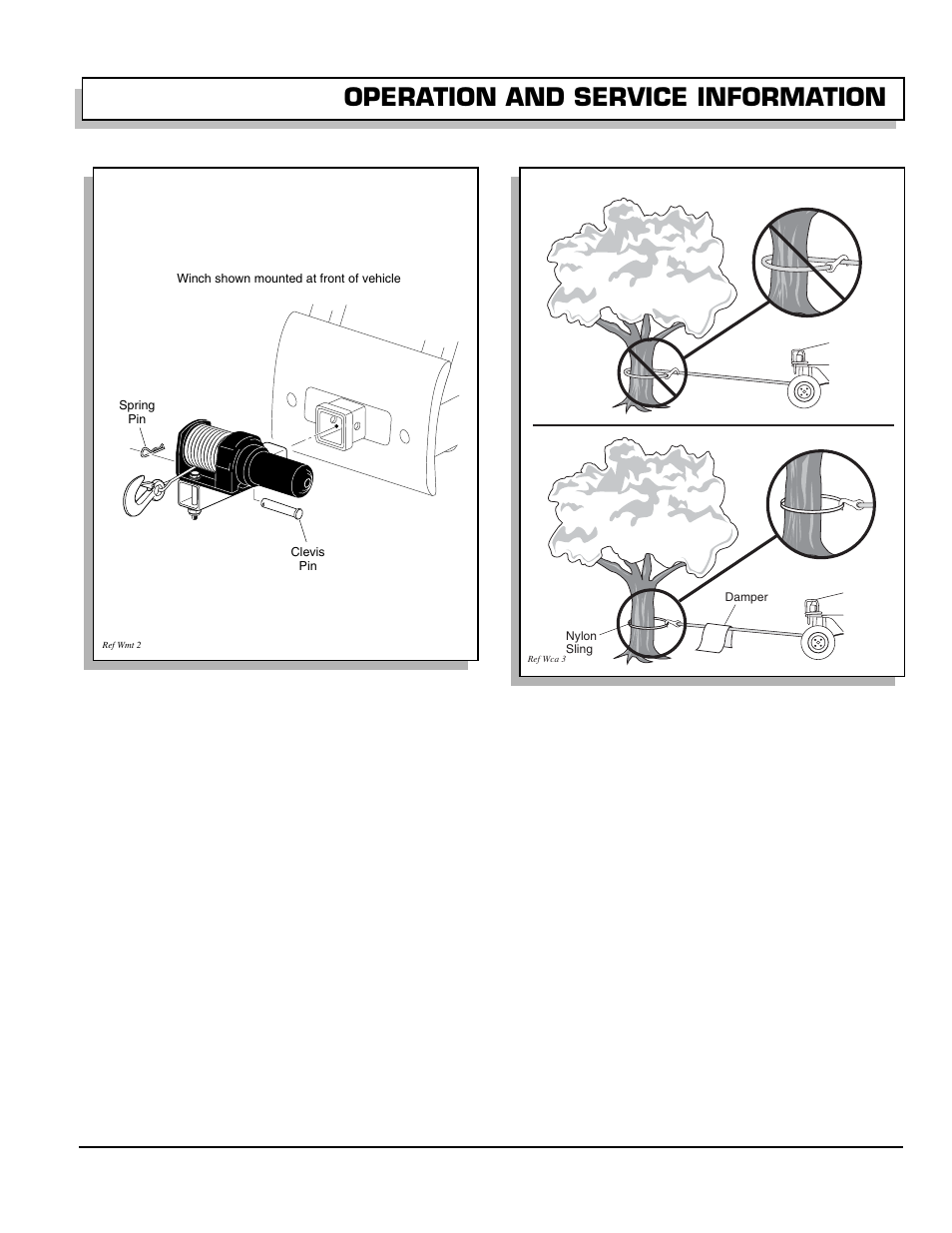Fig. 17 mounting winch, Operation and service information | E-Z-GO 602080 User Manual | Page 27 / 64