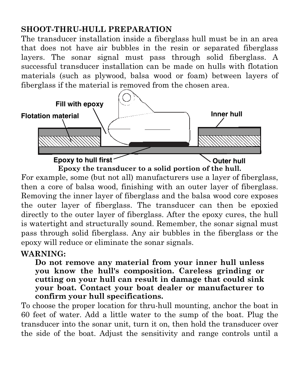 Eagle Electronics Cuda 128 Portable User Manual | Page 18 / 64