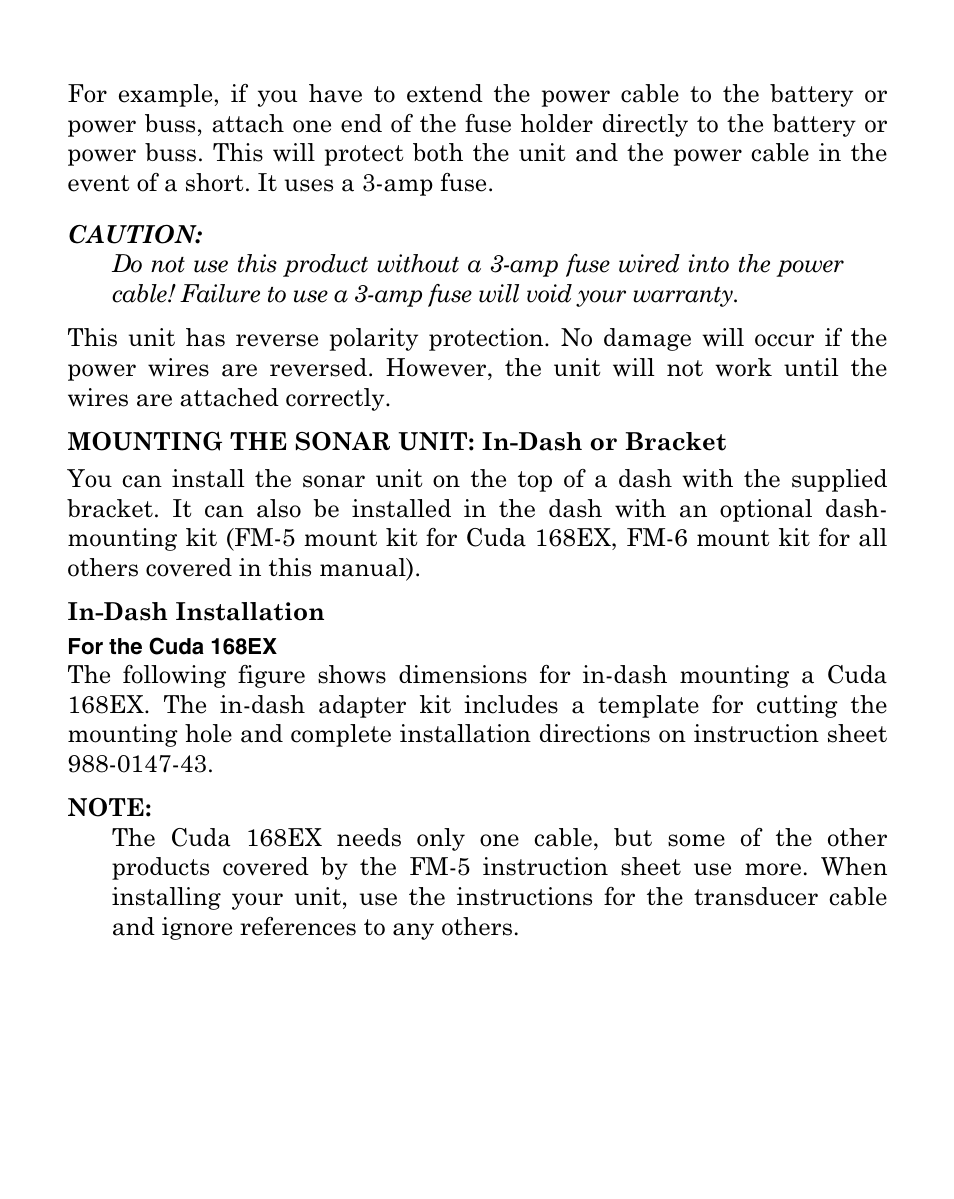 Eagle Electronics Cuda 128 Portable User Manual | Page 22 / 64