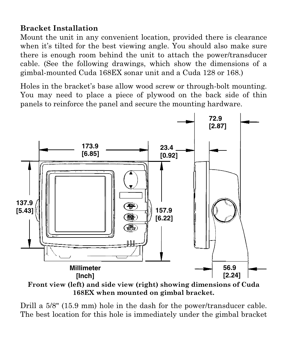 Eagle Electronics Cuda 128 Portable User Manual | Page 25 / 64