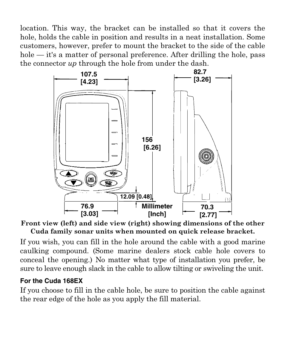 Eagle Electronics Cuda 128 Portable User Manual | Page 26 / 64