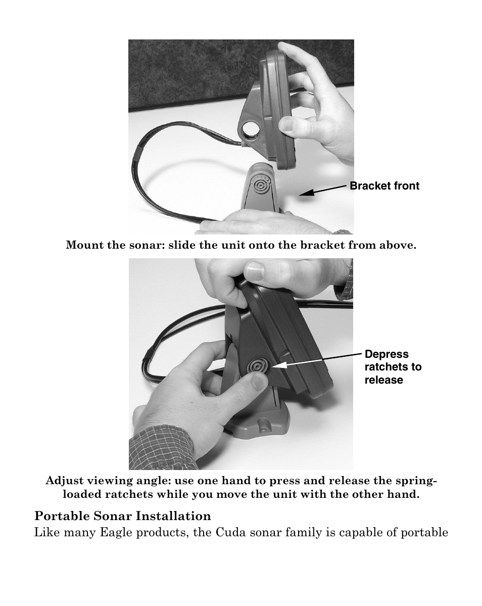 Eagle Electronics Cuda 128 Portable User Manual | Page 29 / 64