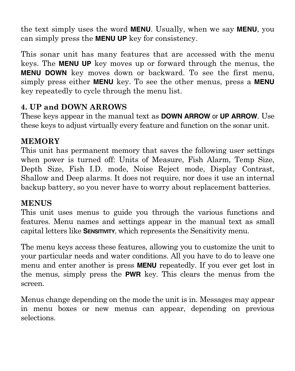 Eagle Electronics Cuda 128 Portable User Manual | Page 35 / 64