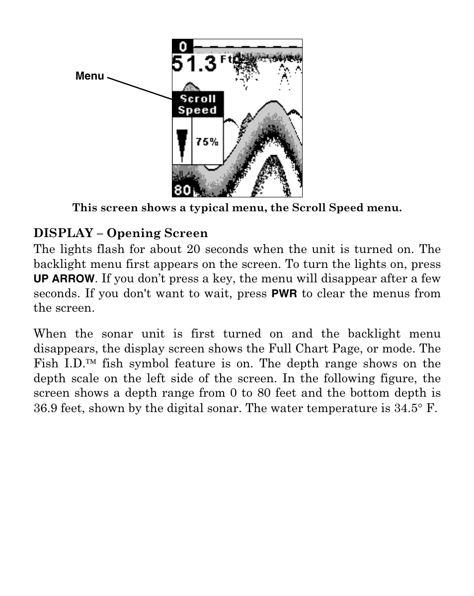 Eagle Electronics Cuda 128 Portable User Manual | Page 36 / 64