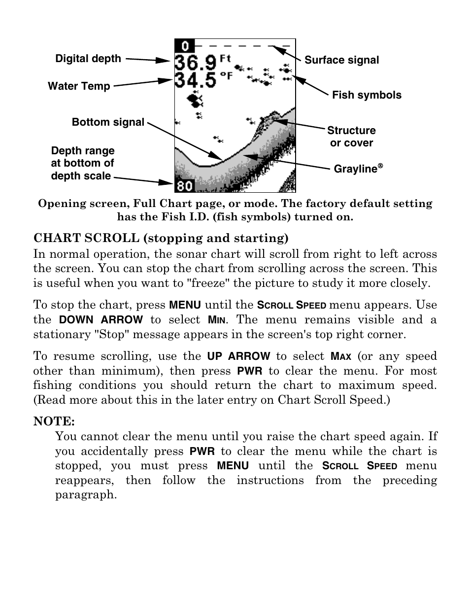 Eagle Electronics Cuda 128 Portable User Manual | Page 37 / 64