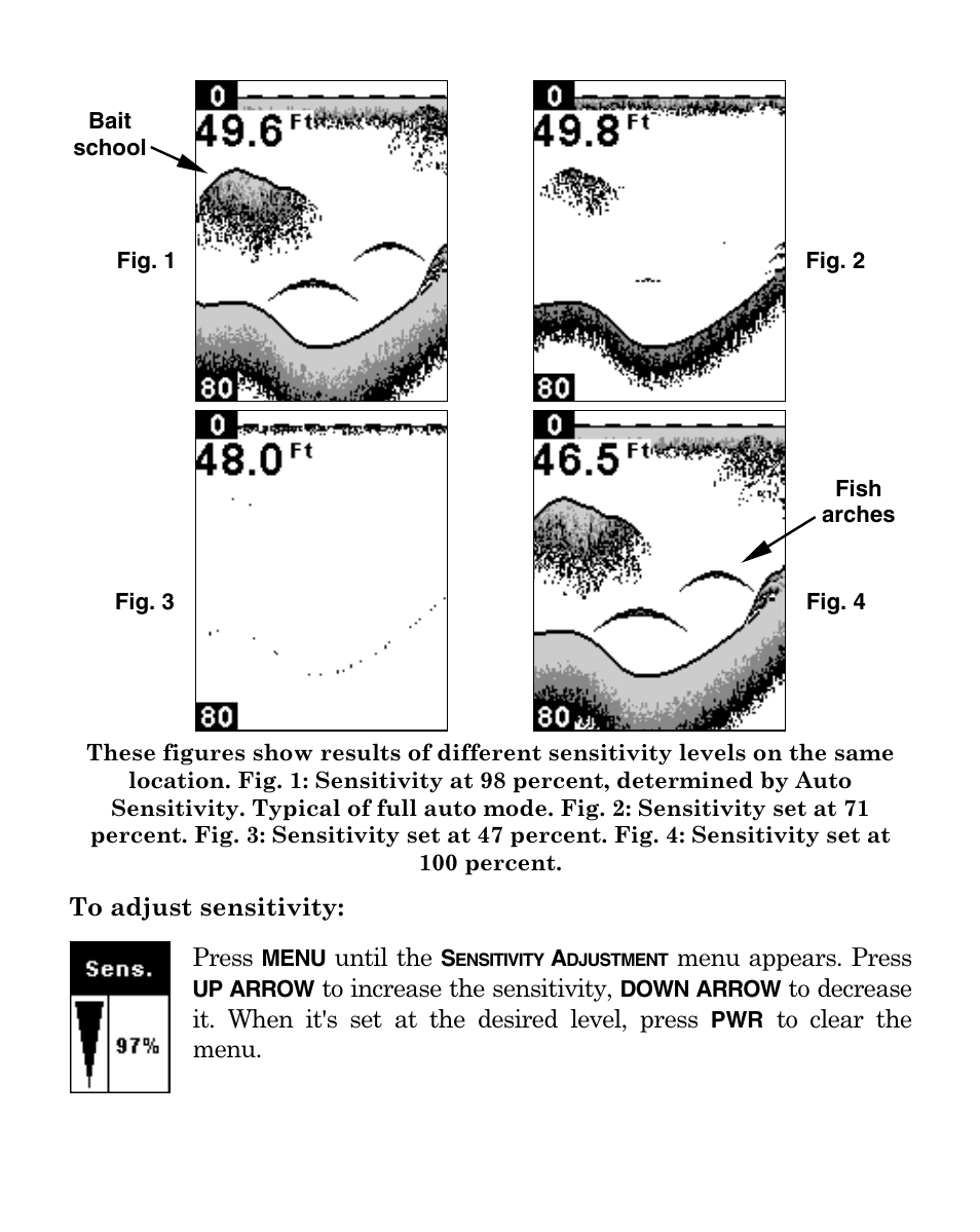 Eagle Electronics Cuda 128 Portable User Manual | Page 43 / 64