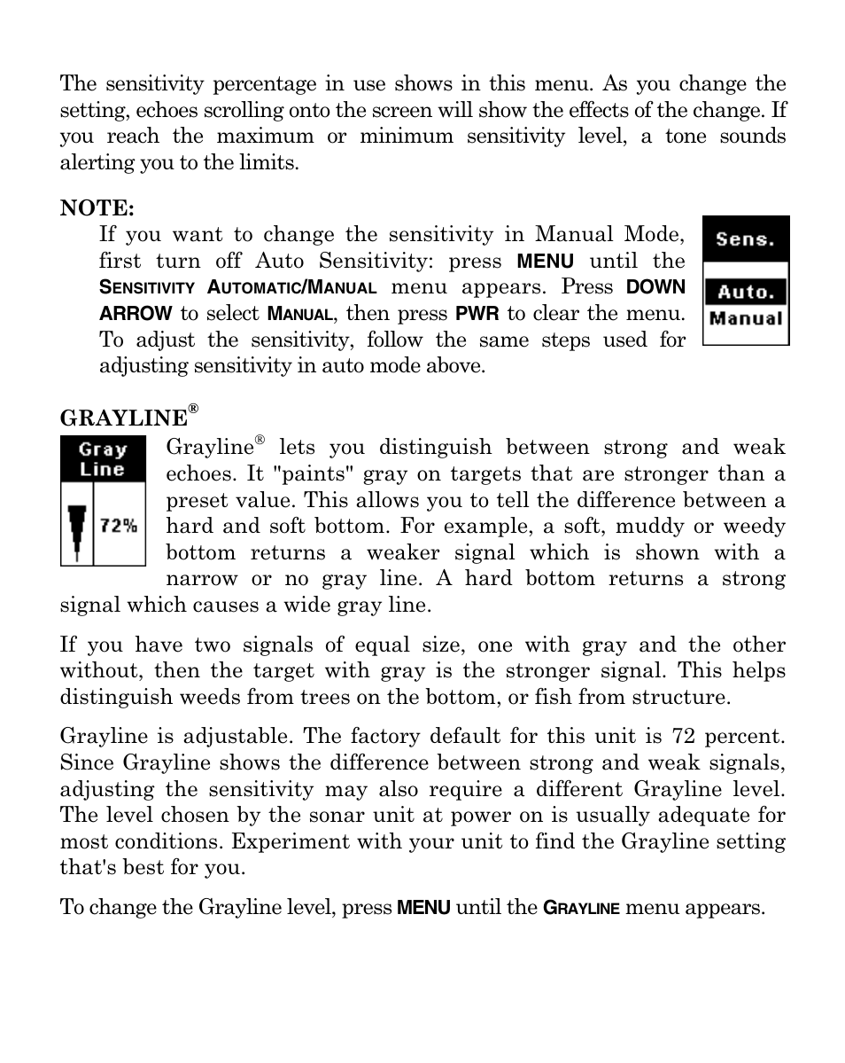 Eagle Electronics Cuda 128 Portable User Manual | Page 44 / 64