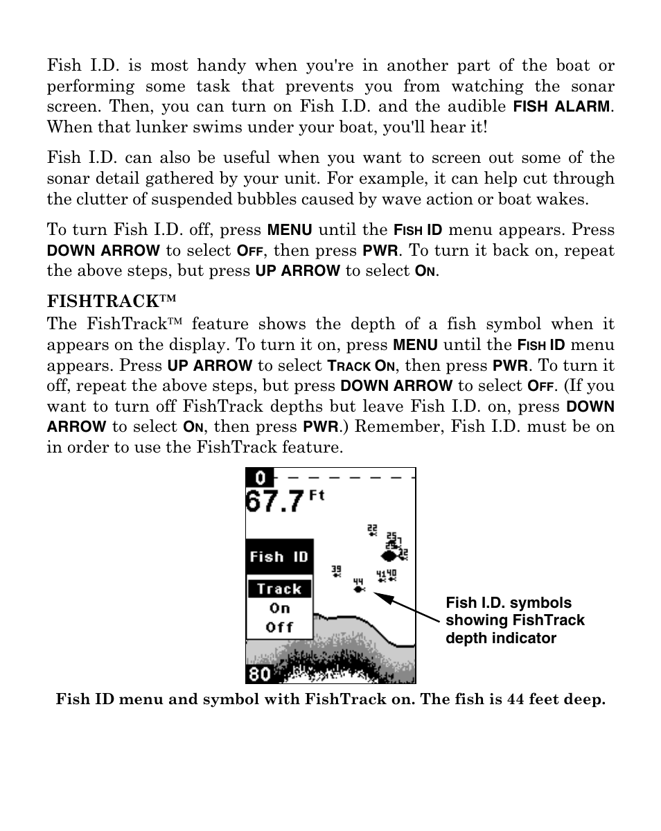 Eagle Electronics Cuda 128 Portable User Manual | Page 47 / 64