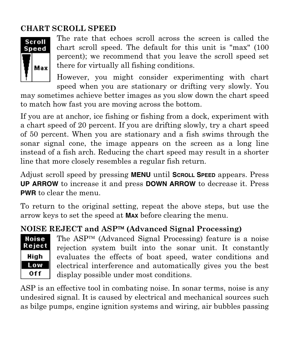 Eagle Electronics Cuda 128 Portable User Manual | Page 48 / 64