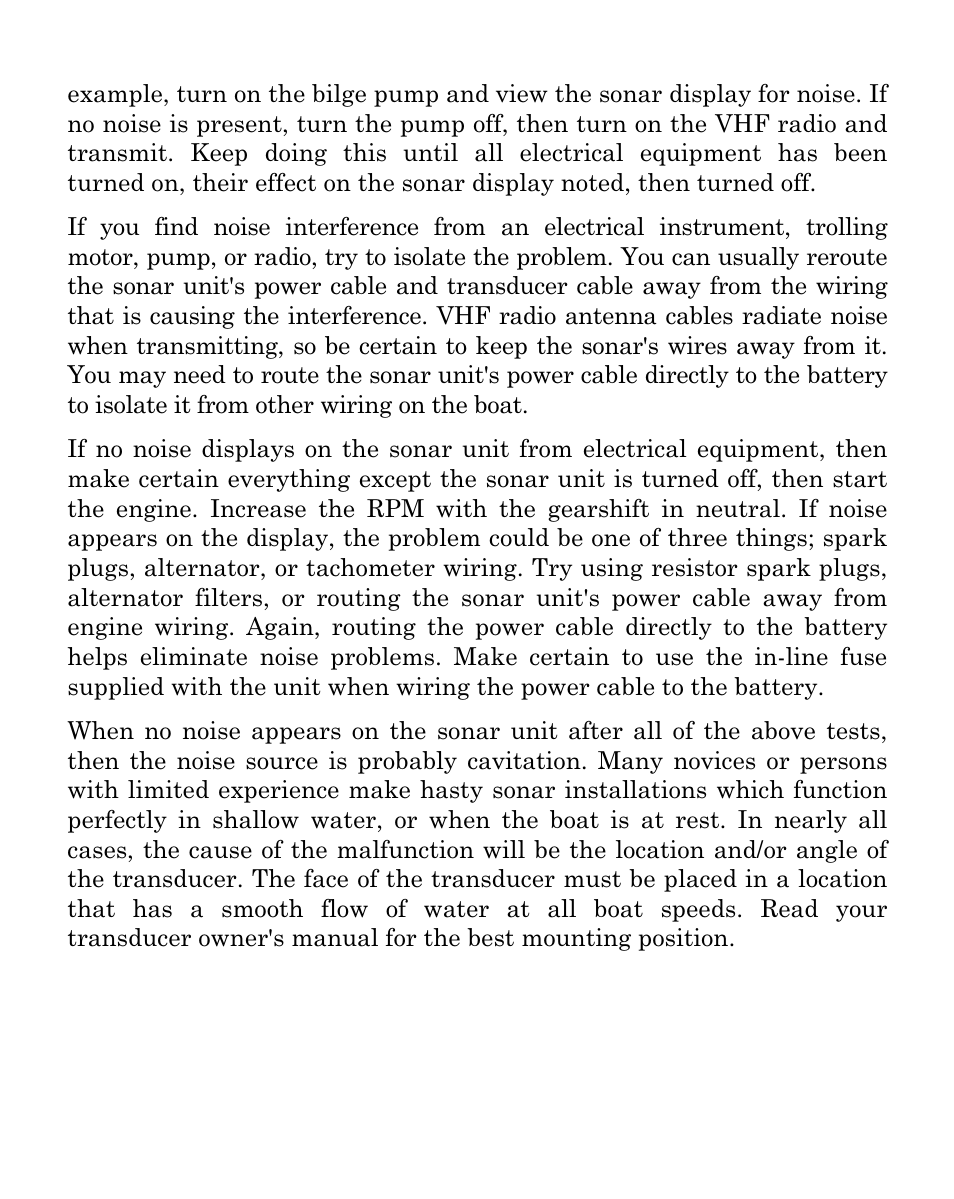 Eagle Electronics Cuda 128 Portable User Manual | Page 57 / 64