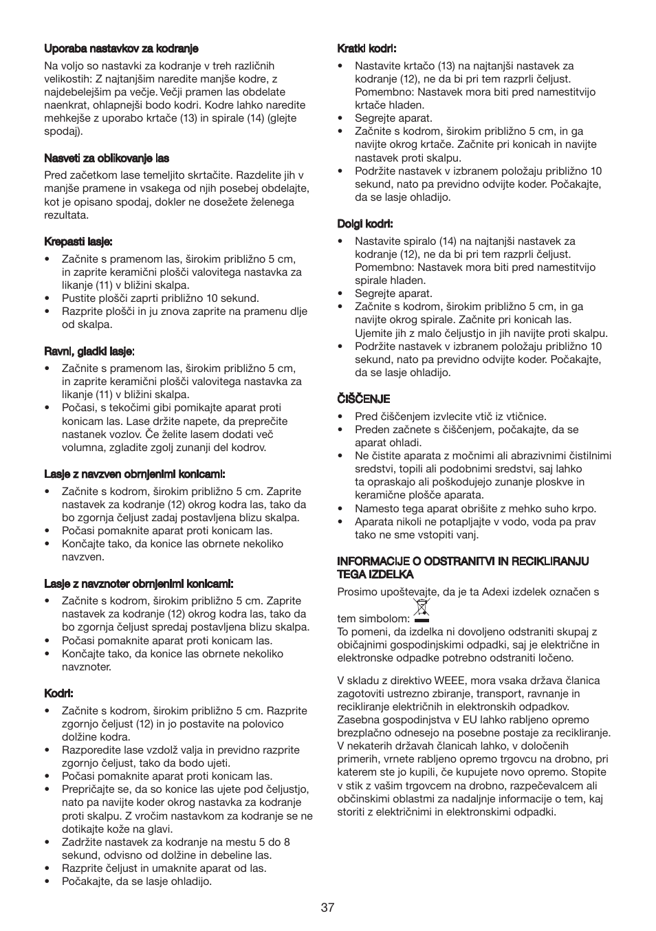 Exido 235-020 User Manual | Page 37 / 45