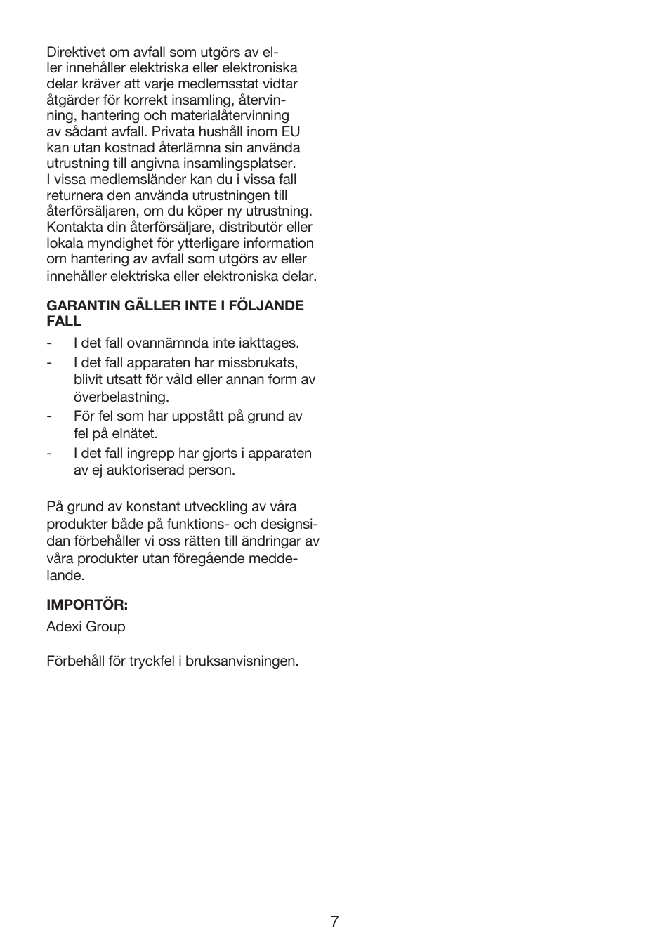 Exido 246-022 User Manual | Page 7 / 25