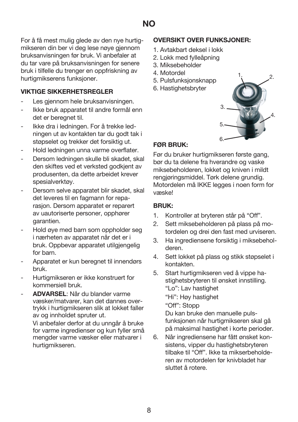 Exido 246-022 User Manual | Page 8 / 25