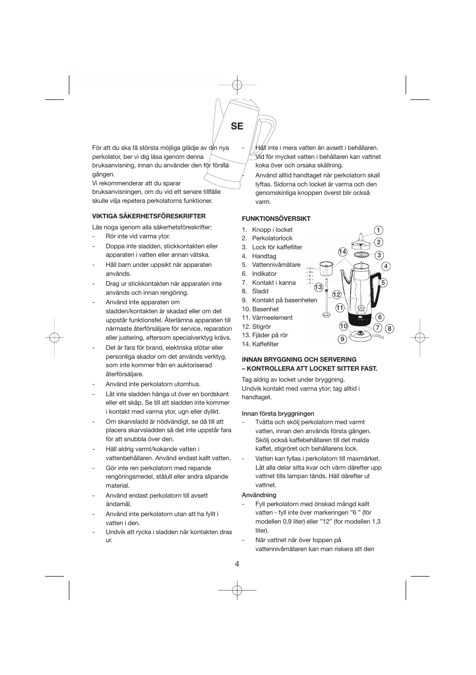 Exido Chrome Series 245-011/012 User Manual | Page 4 / 21