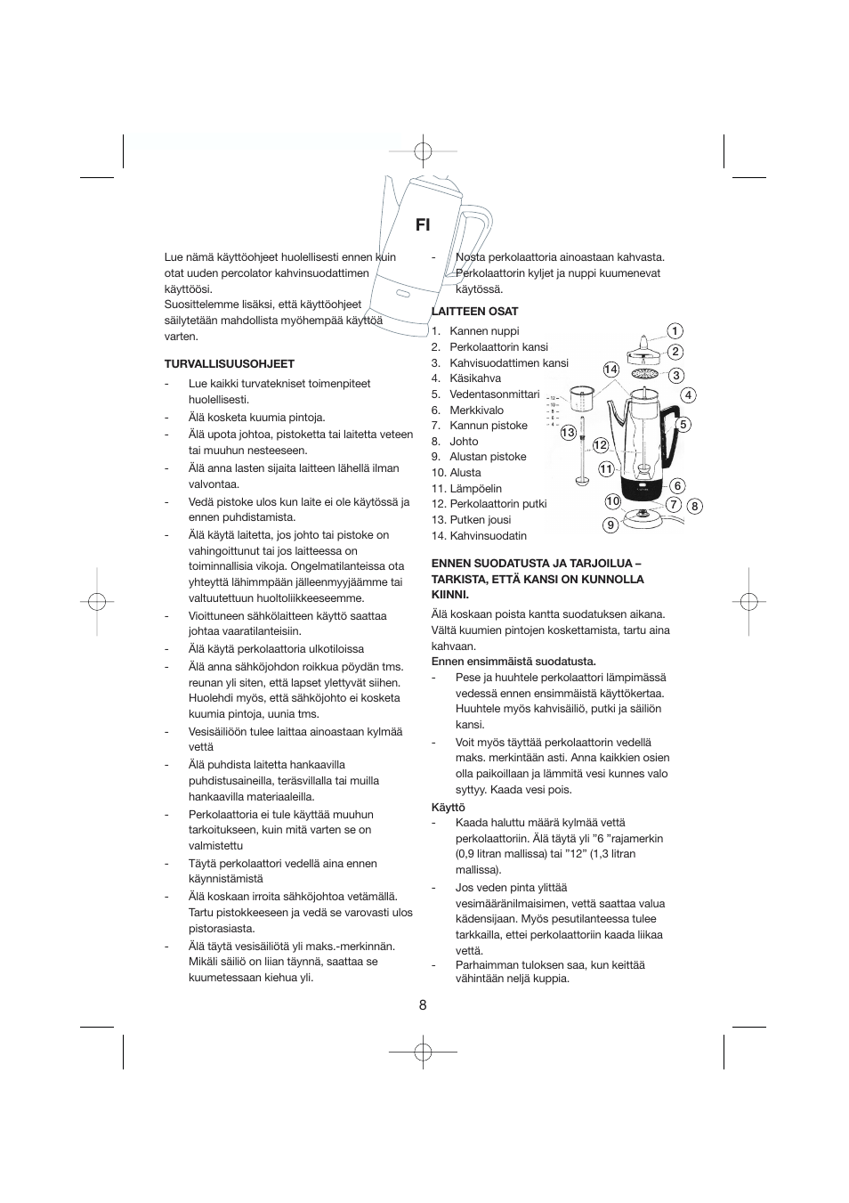 Exido Chrome Series 245-011/012 User Manual | Page 8 / 21