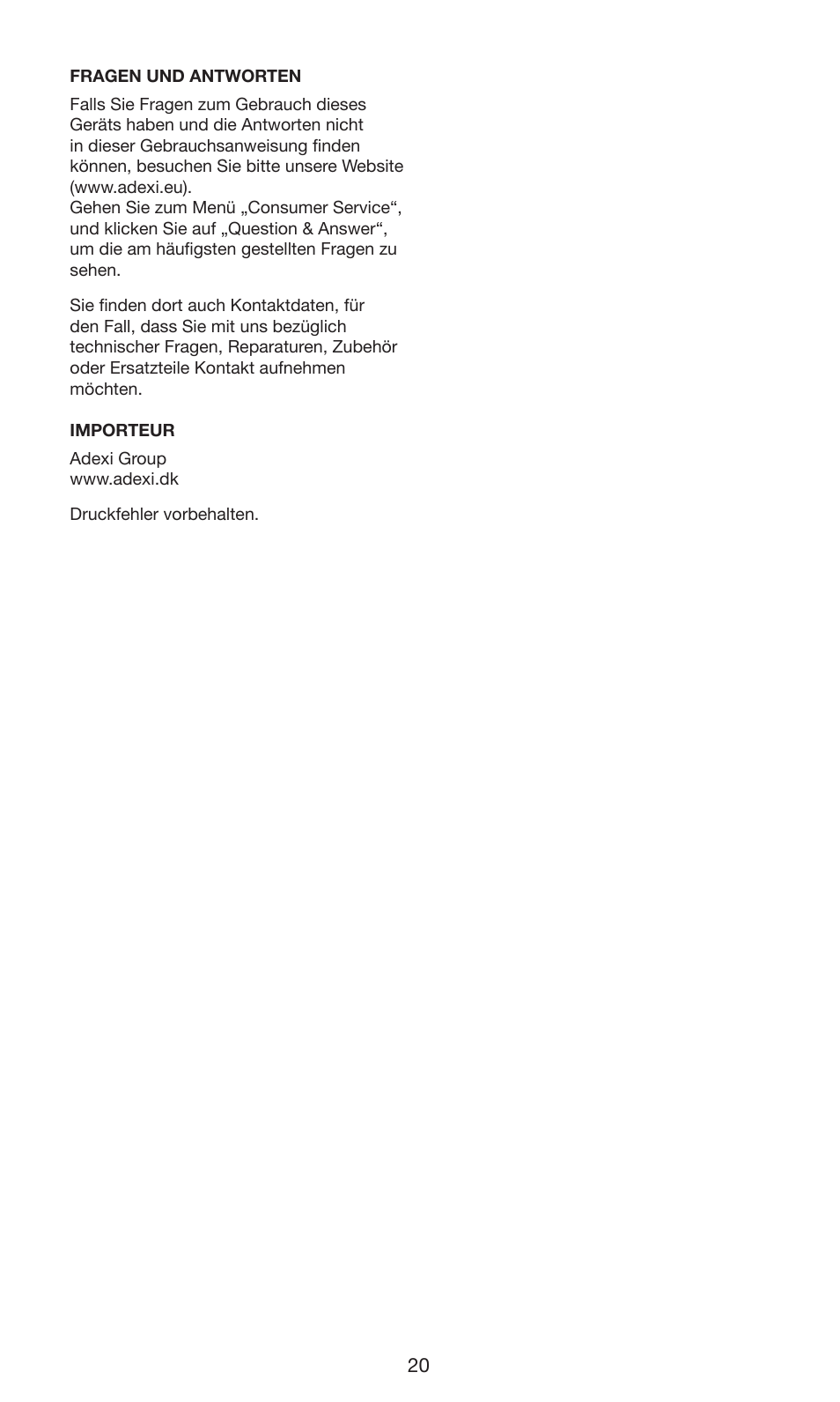 Exido 245-064 User Manual | Page 20 / 24
