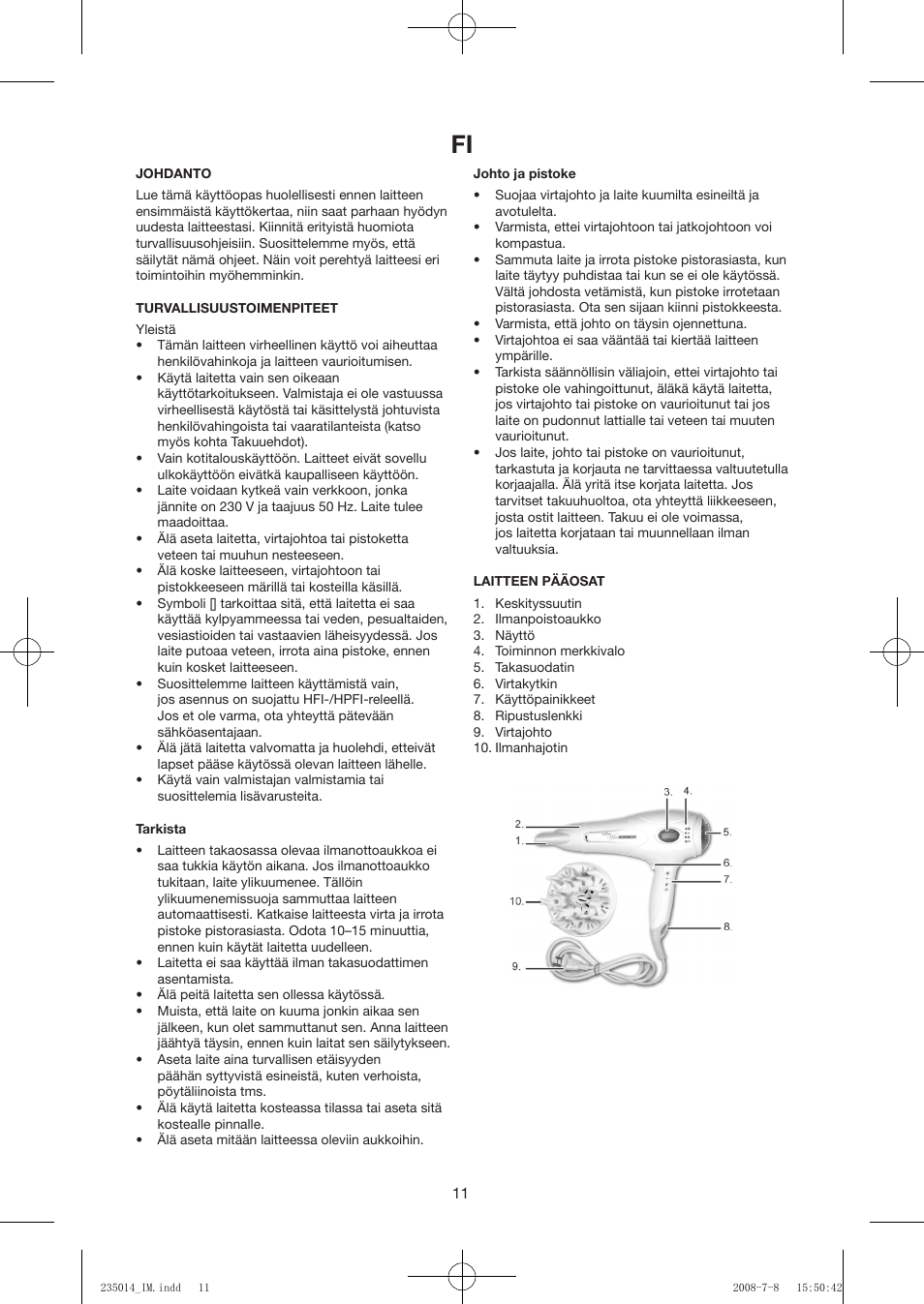 Exido 235-014 User Manual | Page 11 / 23