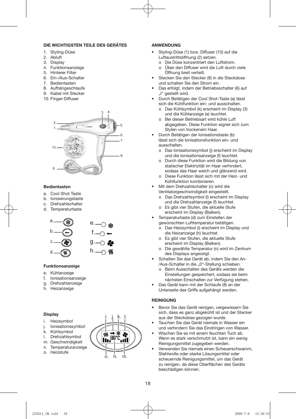 Exido 235-014 User Manual | Page 18 / 23