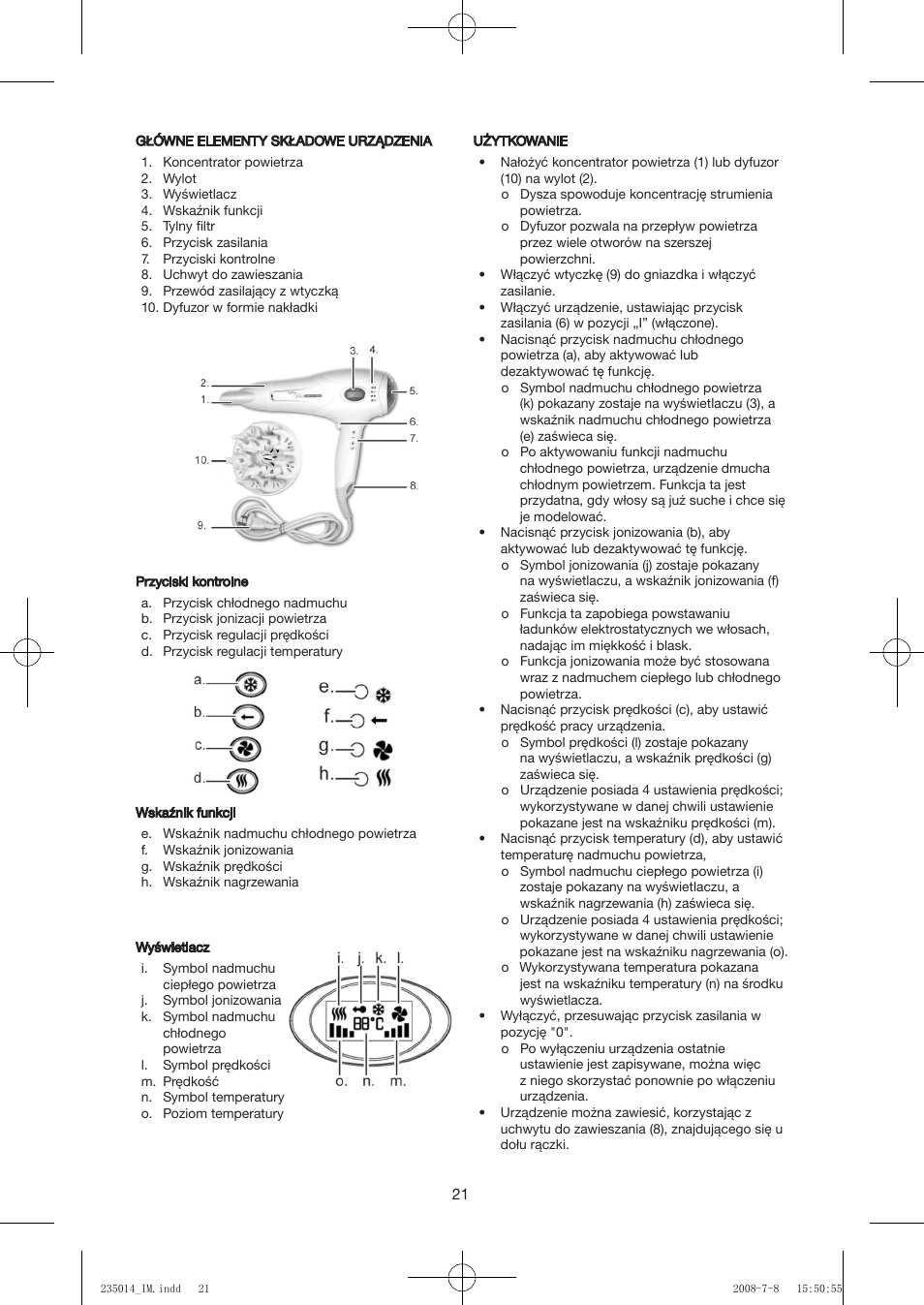 Exido 235-014 User Manual | Page 21 / 23