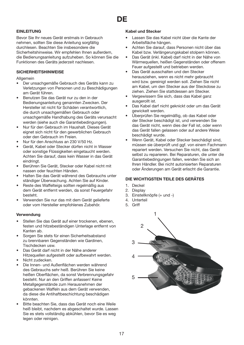 Exido 243-054 User Manual | Page 17 / 22