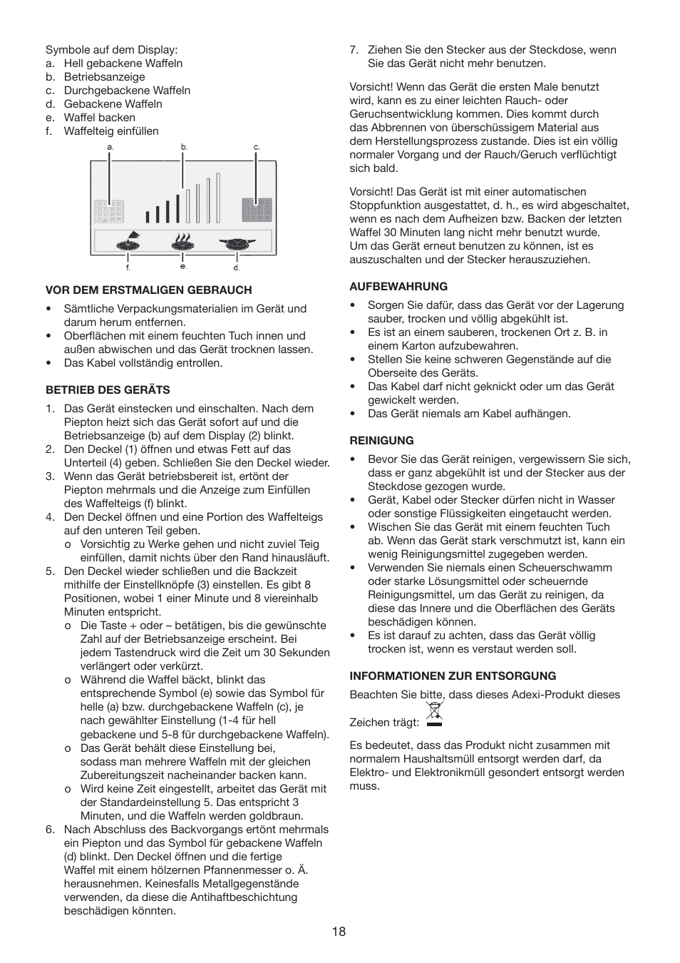 Exido 243-054 User Manual | Page 18 / 22