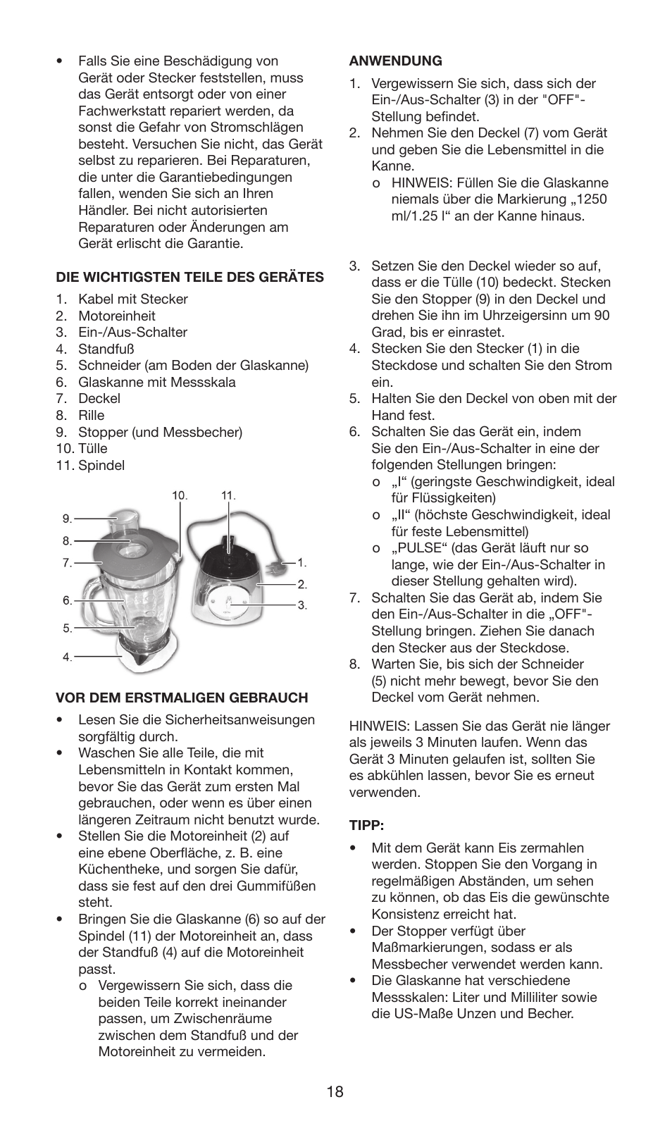 Exido 246-029 User Manual | Page 18 / 24