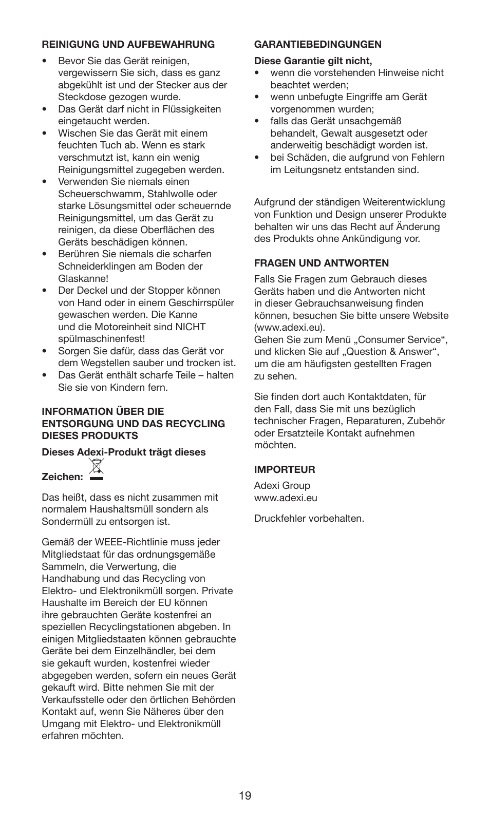 Exido 246-029 User Manual | Page 19 / 24