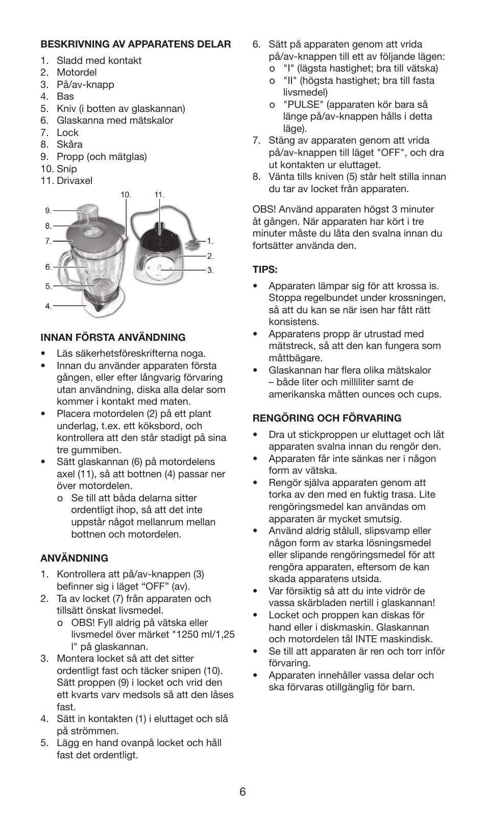 Exido 246-029 User Manual | Page 6 / 24