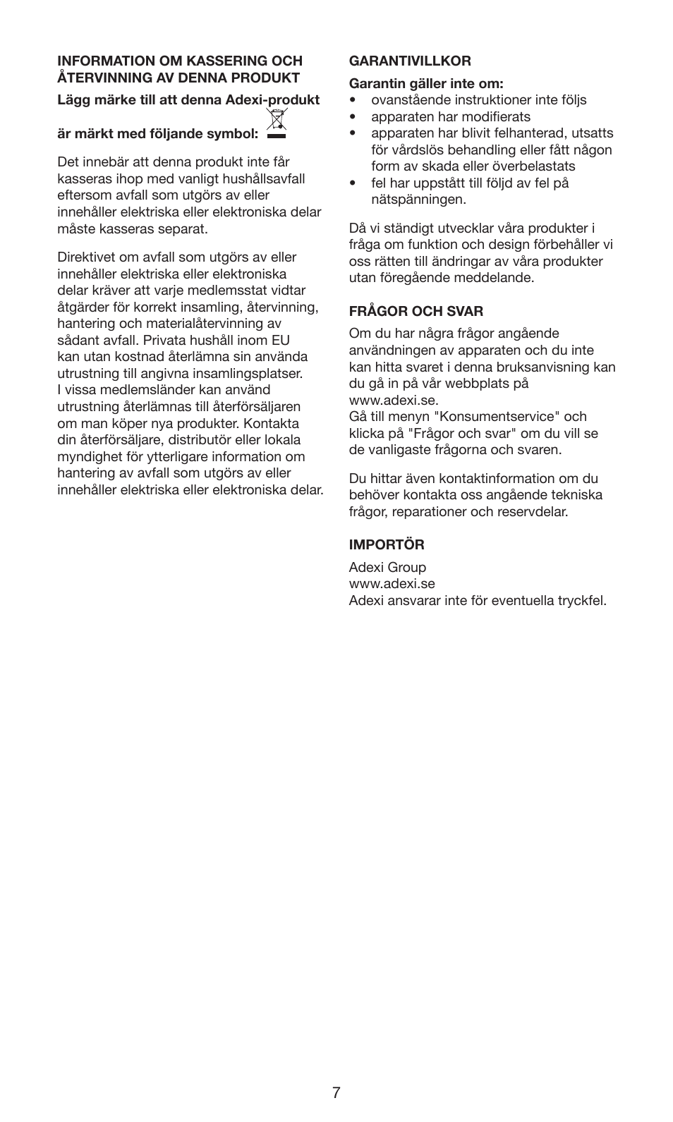 Exido 246-029 User Manual | Page 7 / 24