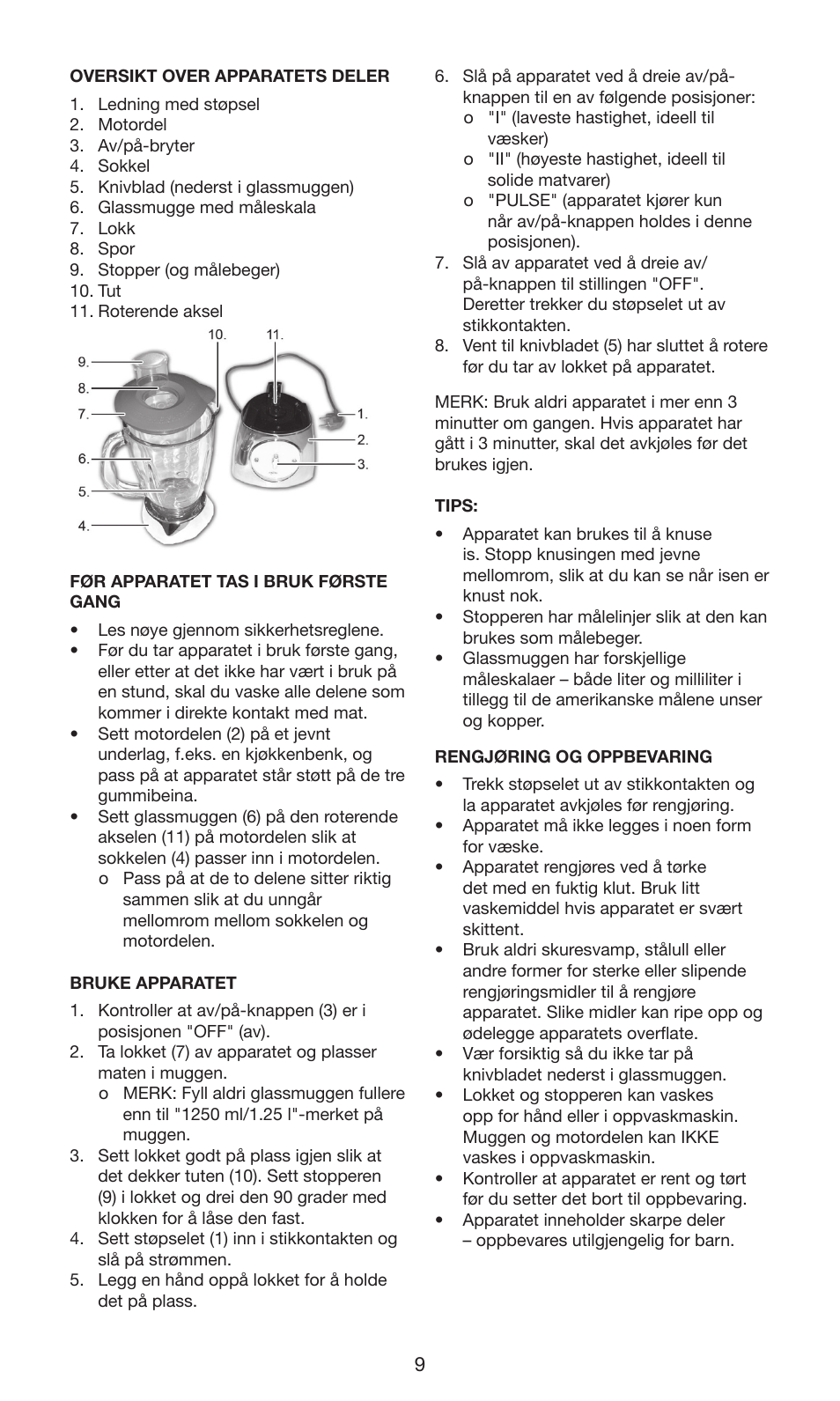 Exido 246-029 User Manual | Page 9 / 24