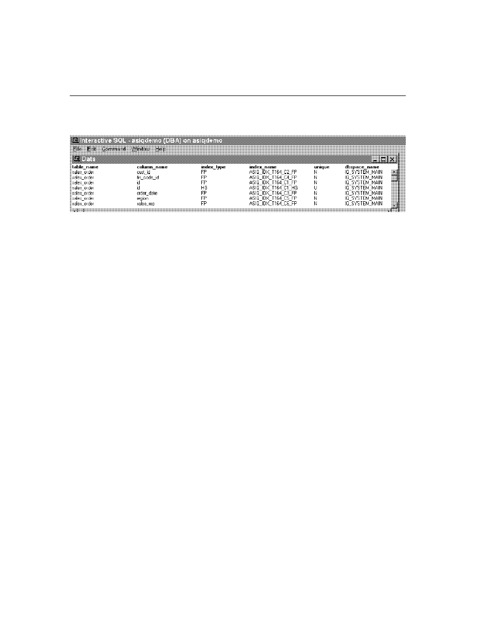 Removing indexes | Sybase 12.4.2 User Manual | Page 154 / 536