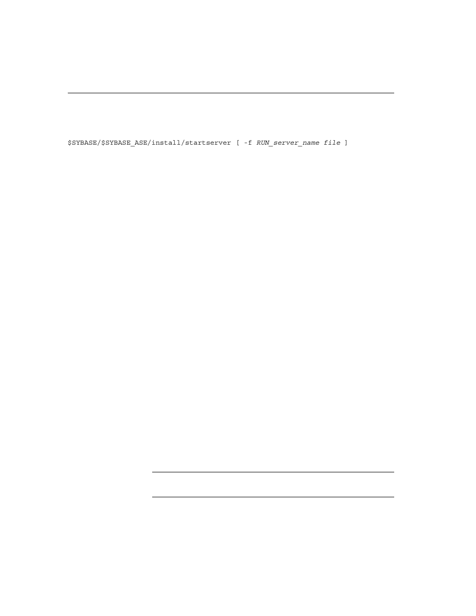 Using the startserver command, Using the monserver and backupserver commands | Sybase DC35823-01-1500-04 User Manual | Page 36 / 150